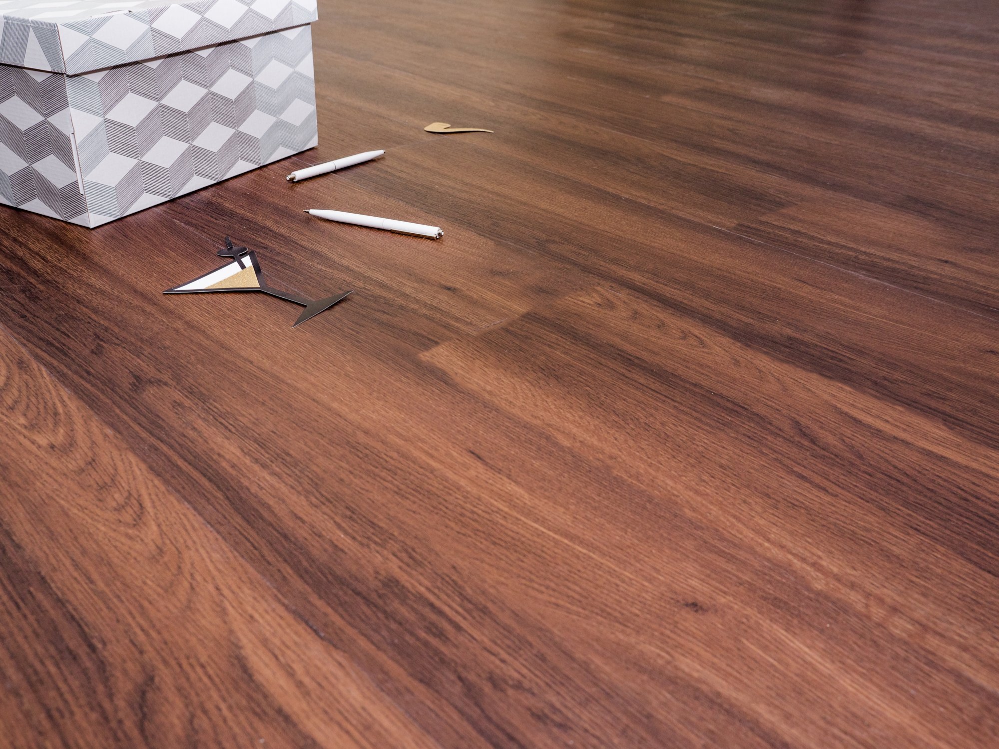 Кварцвиниловая плитка (ламинат) EcoClick EcoWood NOX-1608 Дуб Турин